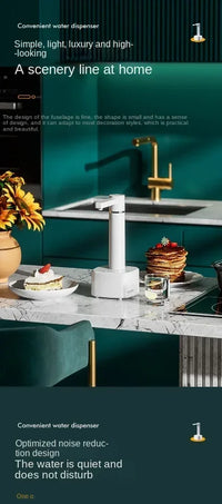 Smart Automatic Water Dispenser 3-gear USB Electric Water Pump With Stand Smart Water Bottle Pump Dispenser For Home Kitchen