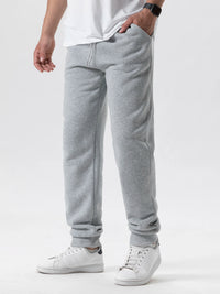 Men’s Fleece Sweatpants – Winter Joggers Gym Casual Pants