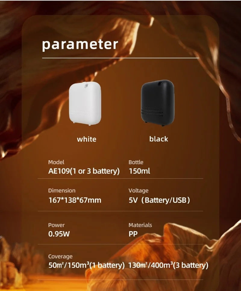 Bluetooth Aroma Diffuser Smart Essential Oil Machine