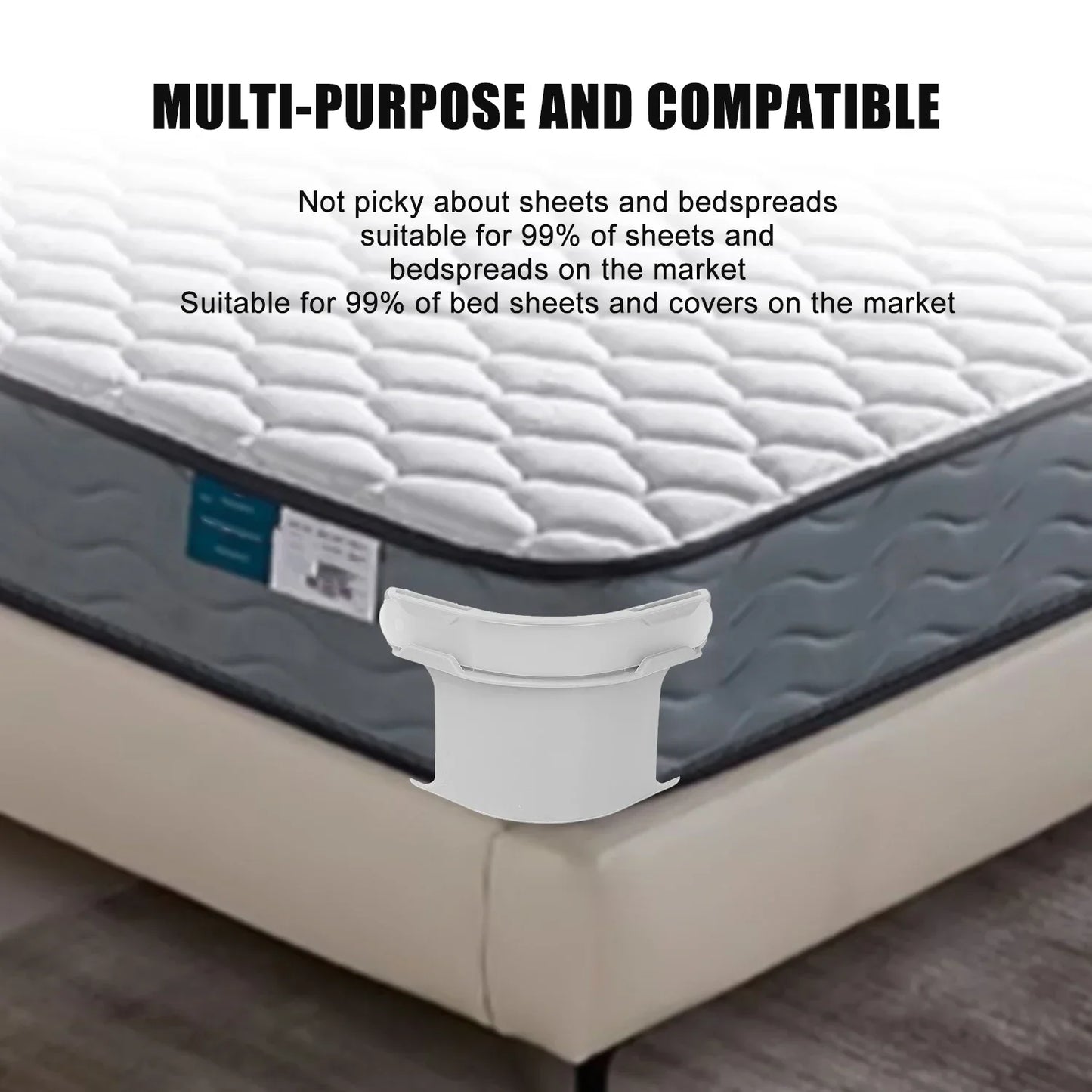 8/1pcs Non-Slip Bedsheet Holder Clips