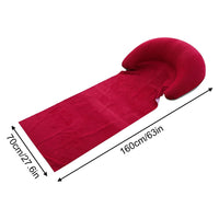 Foldable Inflatable Beach Mat – Portable Camping Lounge