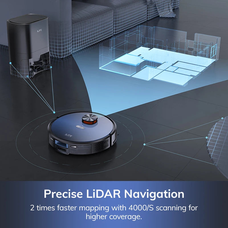 T10s Robot Vacuum with Auto-Empty Station