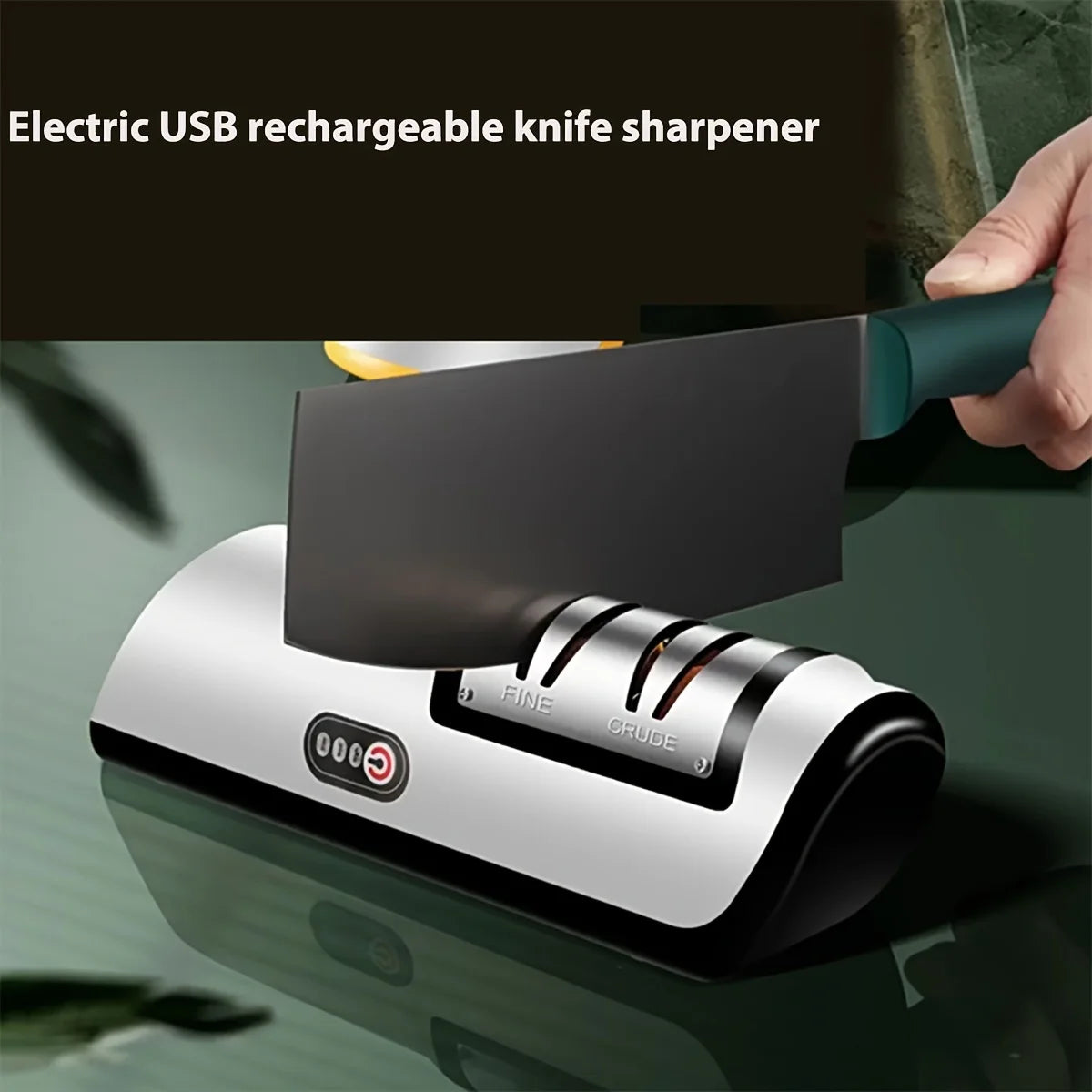4-Gear Electric Knife Sharpener Professional Automatic