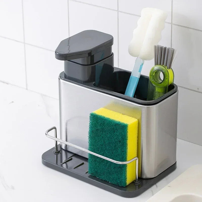 Stainless Steel Soap & Dishwashing Liquid Dispenser