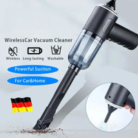 9000Pa Wireless Car Vacuum Cleaner USB Rechargeable Mini Wet & Dry Handheld