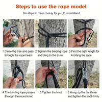 Lightweight Camping Hammock with Tree Straps for Hiking