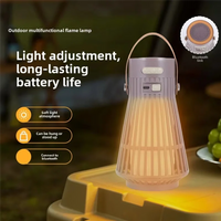 Y67A-Camping Light Withflame Effect Atmosphere Light Forcamping Camping Atmosphere Lamp B