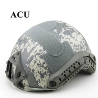 New Fast Tactical Airsoft Helmet – Camouflage ABS Protection
