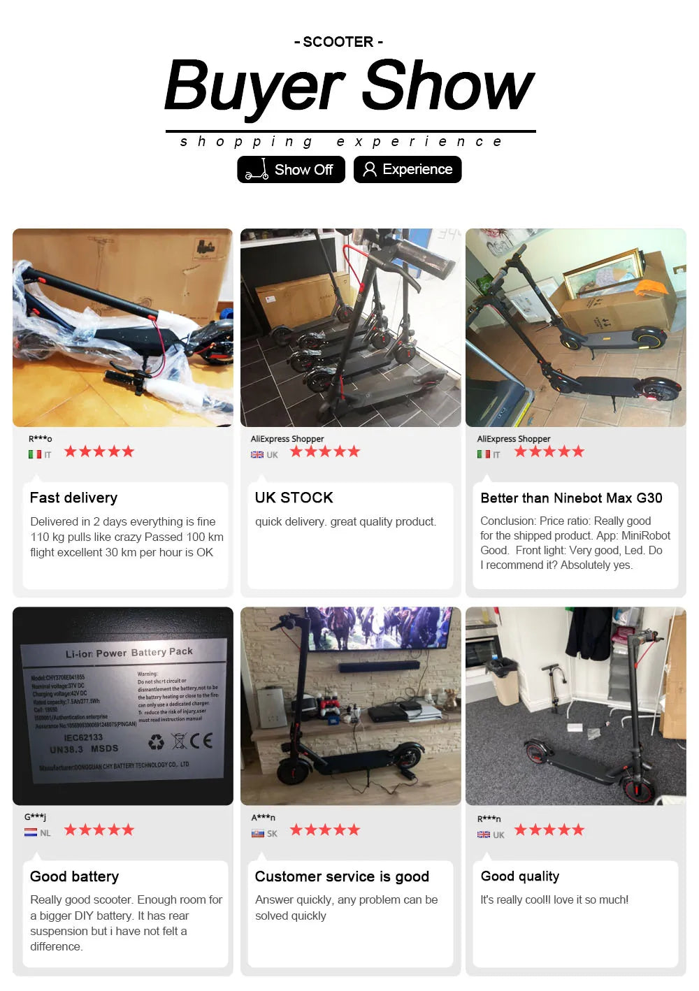 i9 Electric Kick Scooter 350W 30km Range