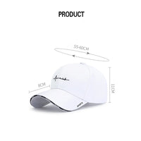 Unisex Casual Letter Embroidered Baseball Cap For Spring Autumn Sun Protection Trucker Hat Hio-Hop Cap