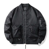 Men’s Cargo Jacket Winter Warm Streetwear