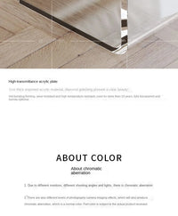 Acrylic Side Table – Modern Transparent Tea Table