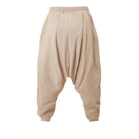 Men’s Harem Pants – Cotton Linen Loose Fit Joggers, Breathable Streetwear Trousers