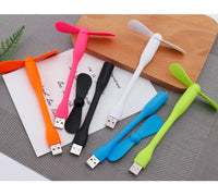 Mini USB Flexible Fan – Portable Cooling Fan for Laptop & Power Bank