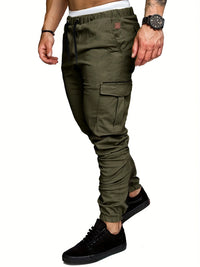 Men’s Tactical Multi-Pocket Cargo Pants Autumn