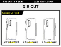 CASEKiTTY Leather Skin Wrap for Samsung Galaxy Z Fold