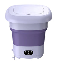 Folding Portable Washing Machine with Spin Dryer