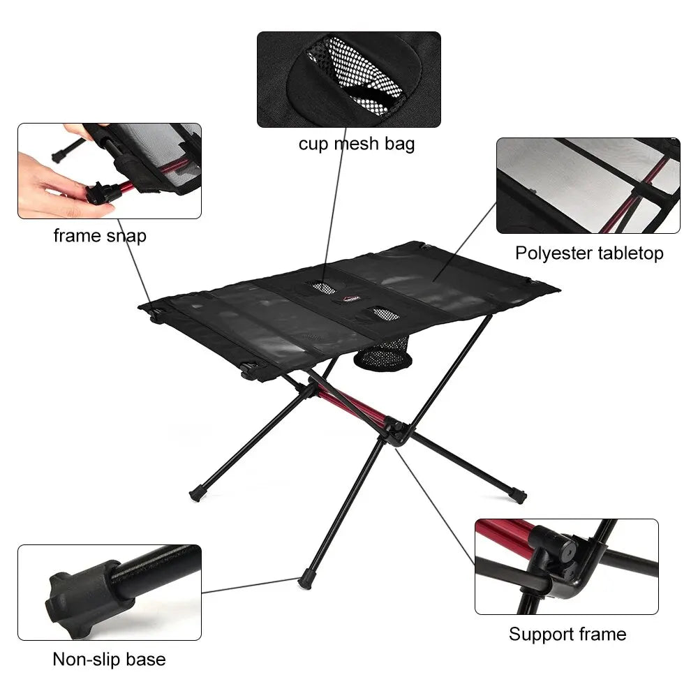 Outdoor Camping Folding Table – Portable Picnic Travel