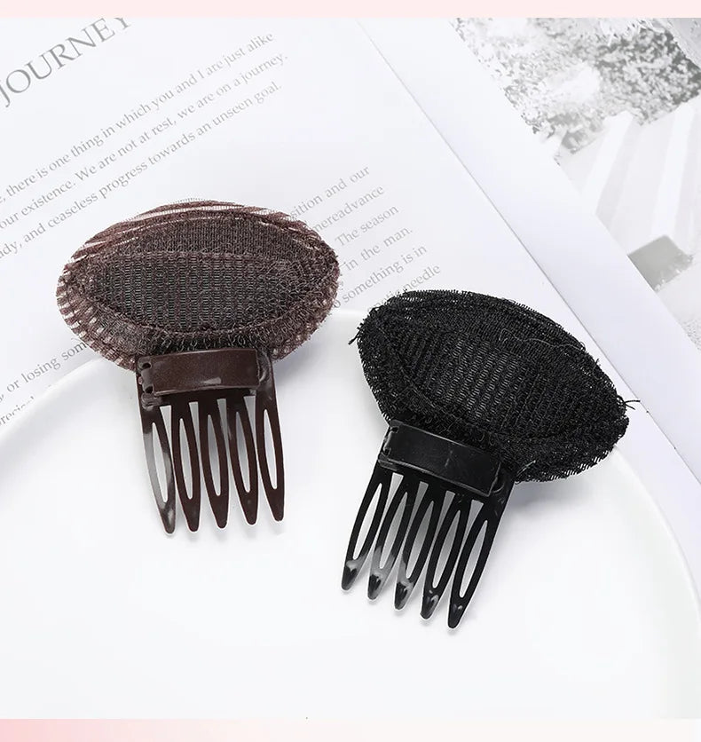 Invisible Hair Pins Fluffy Styling Sponge Pad for Women