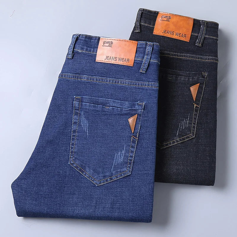 Men’s Stretch Slim Fit Straight Jeans