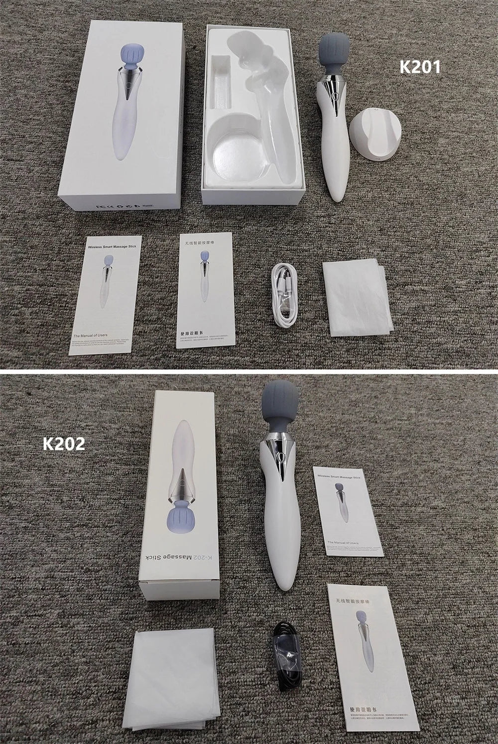 Small Electric Handheld Massage Stick Muscle Relaxation Fatigue Relief Kneading Vibration Massager