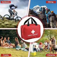 Portable Car First Aid Kit Travel Emergency Health Bag