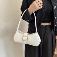 Women’s PU Leather Shoulder Bag – Vintage Soft Armpit Purse