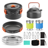 Camping Cookware Set Outdoor Cooking Kit for 2