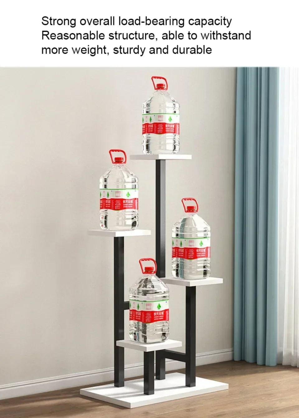 Plant Stand Household Multi-layer Plants Shelves Environment protection Flower Pot Holder Plant Rack Shelves Balcony Flower Rack