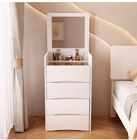 Modern Multi-Functional Dressing Table with Stool