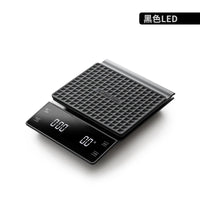 Smart Coffee Scale Kitchen Food Scale Digital Electronic Scale with Timer Precision Jewelry Scale Mini Household Weighing Scale