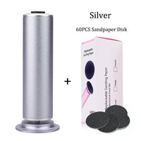 Electric Pedicure Foot File – Callus Remover w/ Sandpaper