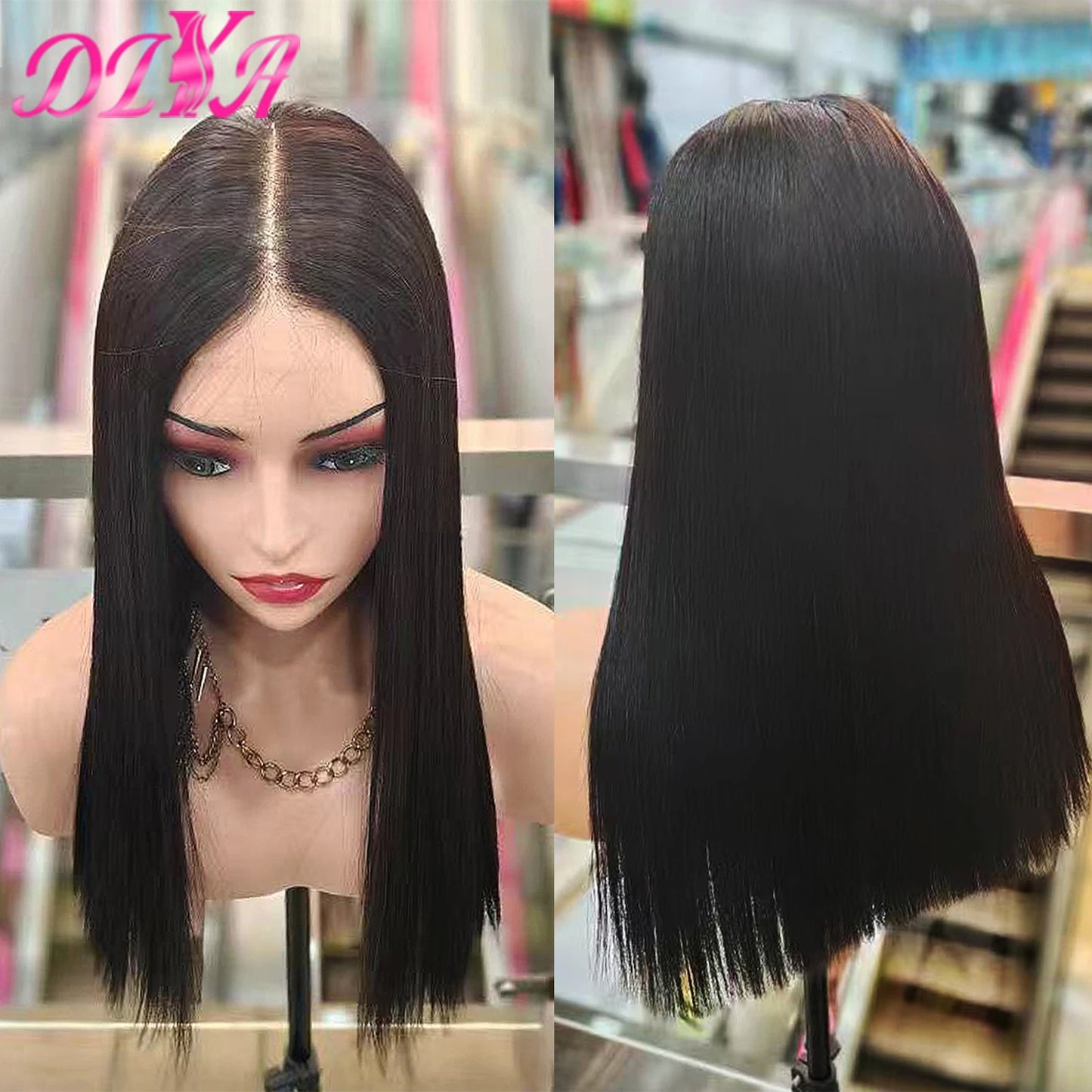 Raw Vietnamese Bone Straight HD Lace Wig – 12-30 Inch