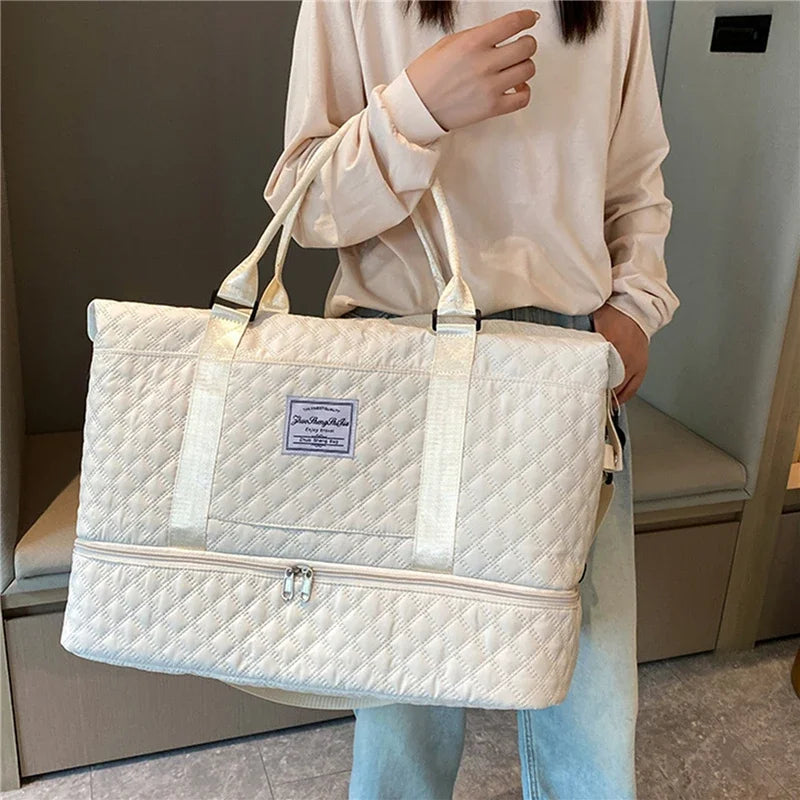 Women’s Large Travel Duffle Bag Lightweight Weekender