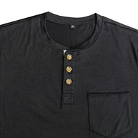 Men’s Casual Long Sleeve Elastic T-Shirt