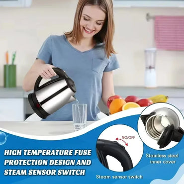 Stainless Steel Smart Kettle 1500W for Tea & Coffee