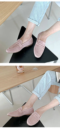 New Women Flat Loafers Casual Spring Autumn Shoes