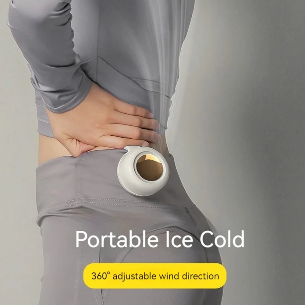 Mini Shirt Fan – Portable Rechargeable Wearable Body Cooler