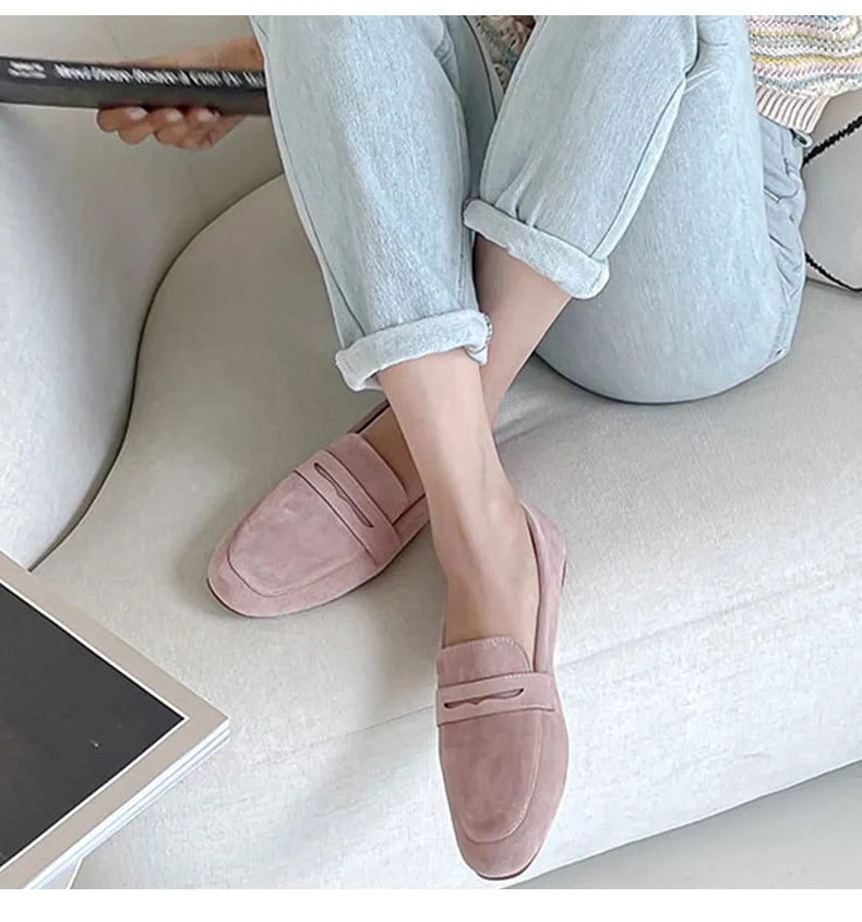 New Women Flat Loafers Casual Spring Autumn Shoes