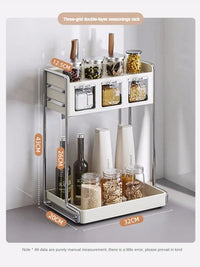 Multi-Functional Kitchen Seasoning & Storage Rack
