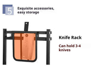 2-Layer Stainless Steel Kitchen Storage & Dish Rack