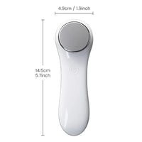 Silicone Facial Cleanser Pore Cleanser Face Massager Deep Electric Cleansing Brush Pore Cleaner Blackhead Remover Skin Beauty