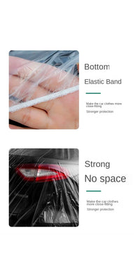 Disposable Car Dust Cover –Waterproof Sunshade Coat