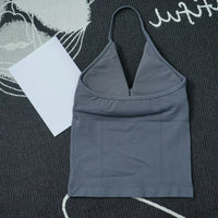 Women's Fitness Impact Net and Neck Halter Shirt  Yoga and Pilates Fitness Kit