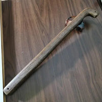 Wenge Wood Self-Defense Stick with Stainless Steel Head