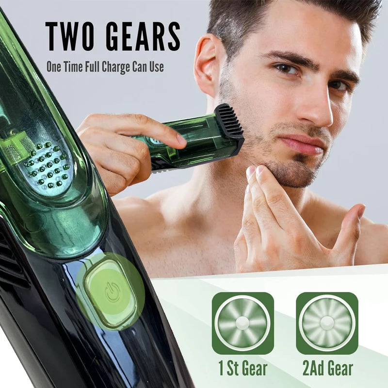 Cordless Beard Trimmer – Rechargeable Electric Shaver