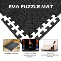 8/16pcs Foam Fitness Non-Slip Floor Mat Tiles
