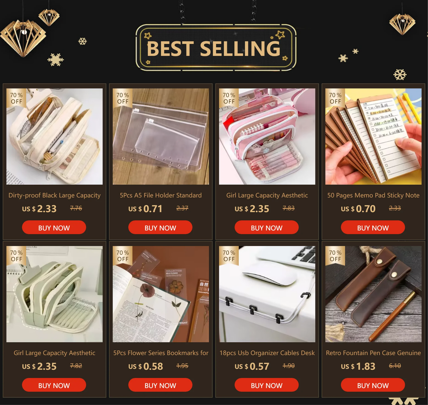 Back To School Large Capacity Pencil Cases Bag Aesthetic School Cases Girl Stationery Holder Children Students School Supplies