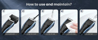 SEJOY Hair Clippers for Men Cordless Clippers for Hair Cutting Professional Men's Hair Clippers Rechargeable Hair Trimmer