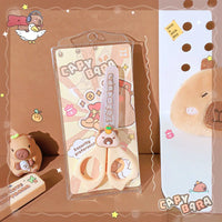 1pc School Useful Back To School Stationery Scissors Cute Capybara Craft Scissors Mini Scissors for Diy Children's Scissor